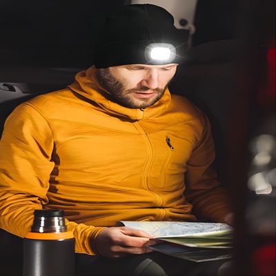 Bluetooth Cap with Light,Wireless Headphones &amp; Headlamp as Great Gifts for Men,Women,Teenages