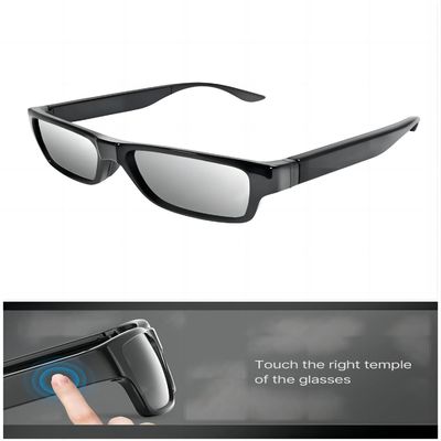 1080P Touch Switch Video Recording Safety Glasses With Remote Controller