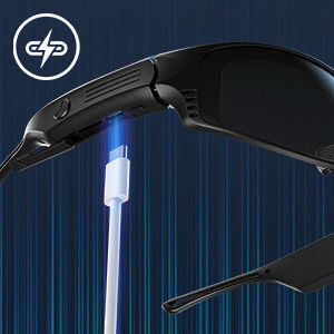 1920*1080P Bluetooth Sports Video Sunglasses Open Ear Music Phone Calls For Riding 